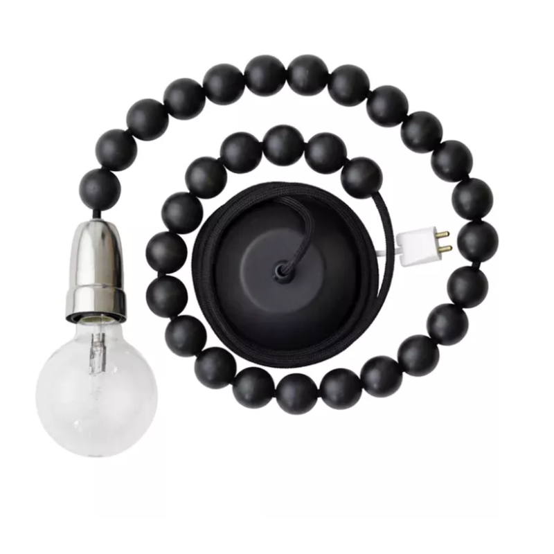 Aarikka Reitti-kattovalaisin, musta