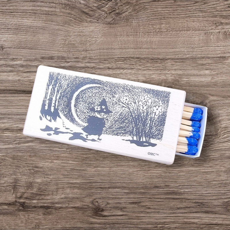 Nuuskamuikkunen puinen tulitikkuaski