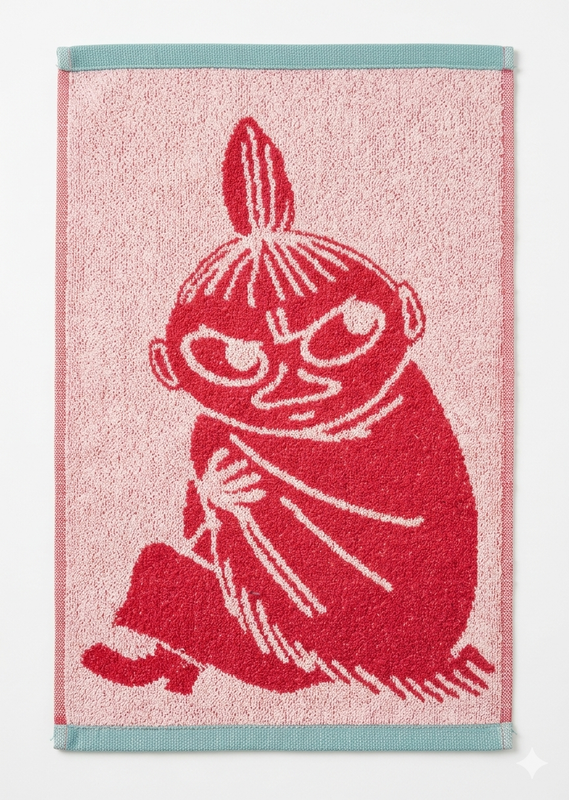 Pikku Myy -k&auml;sipyyhe 30x50 cm, Finlayson (punainen)