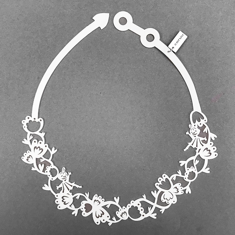 Coruu Pikku Myy Satumainen Kaulakoru, valkoinen