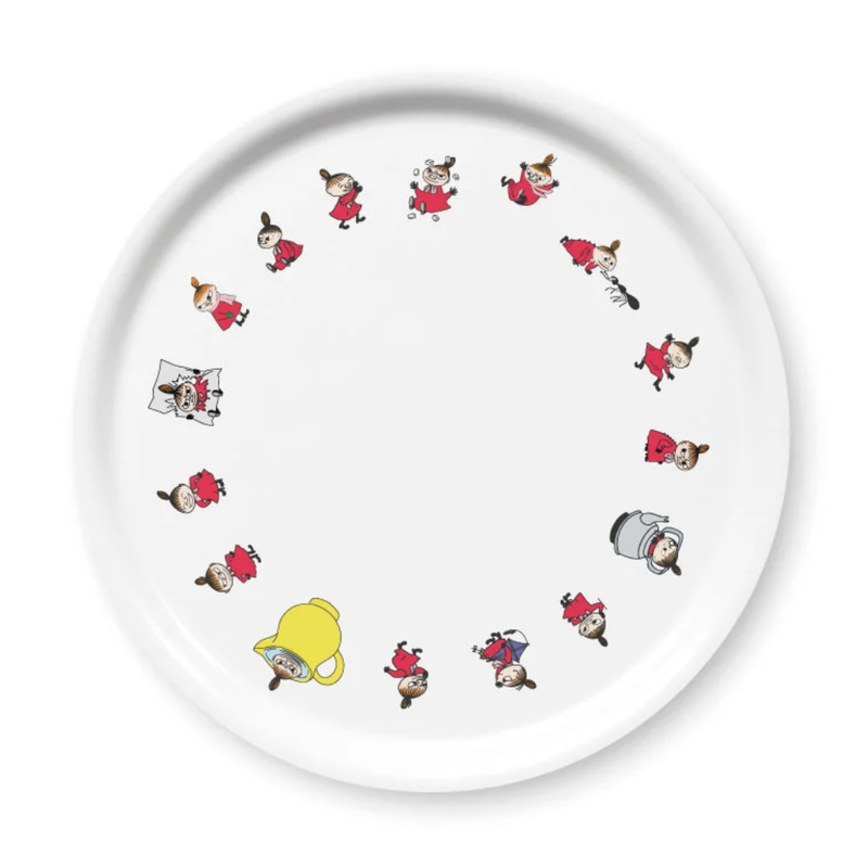 Opto Design Muumi tarjotin &ndash; Pikku Myy py&ouml;re&auml; 35 cm