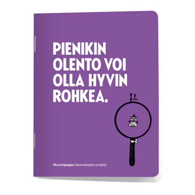 VIHKO 9x12 PUTINKI MUUMI SITAATTI Pieni olento