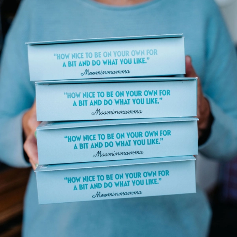Muumi Kirjontapakkaus - Muumipappa Torkku