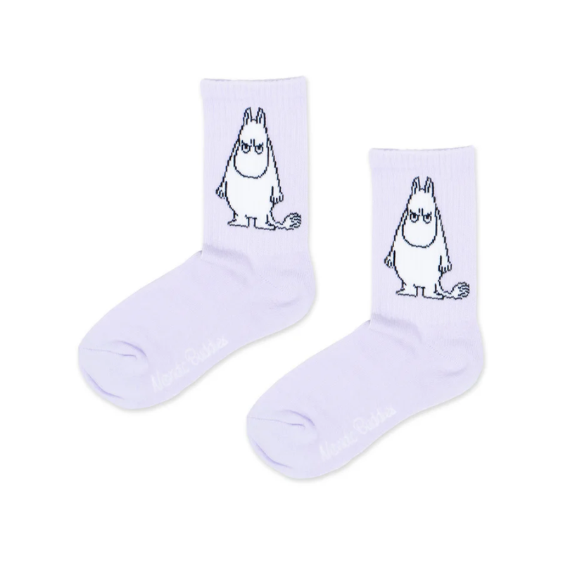 Muumipeikon Tuohtunut Retrosukka Naisille, Lila