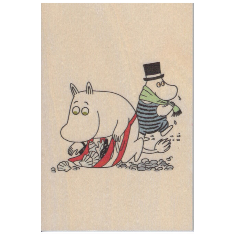 Muumi Puukortti: Aarteita Rannalla