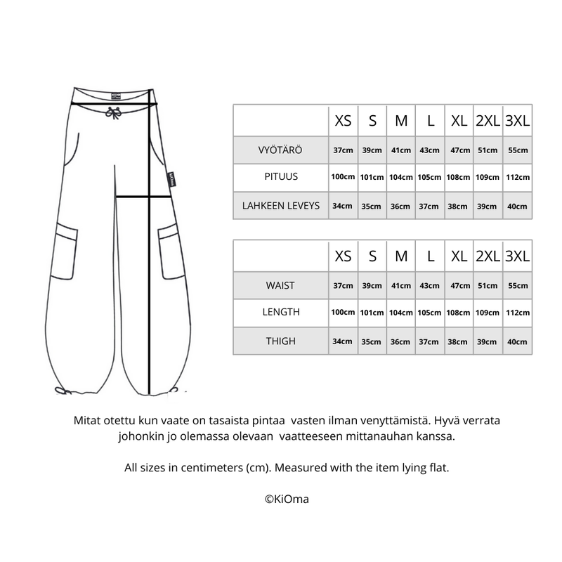 Moomin by KiOma naisten housut Virna, Jade - Nuuskamuikkunen, XS-3XL