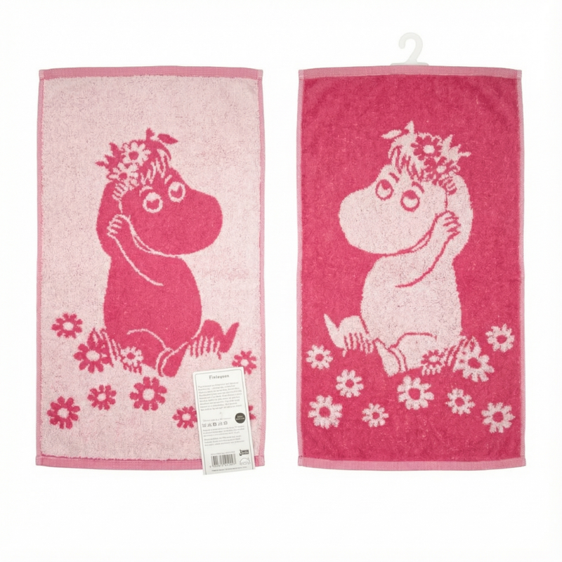 Finlayson Muumi Vieraspyyhe, Yst&auml;v&auml;muumit (30 x 50 cm)