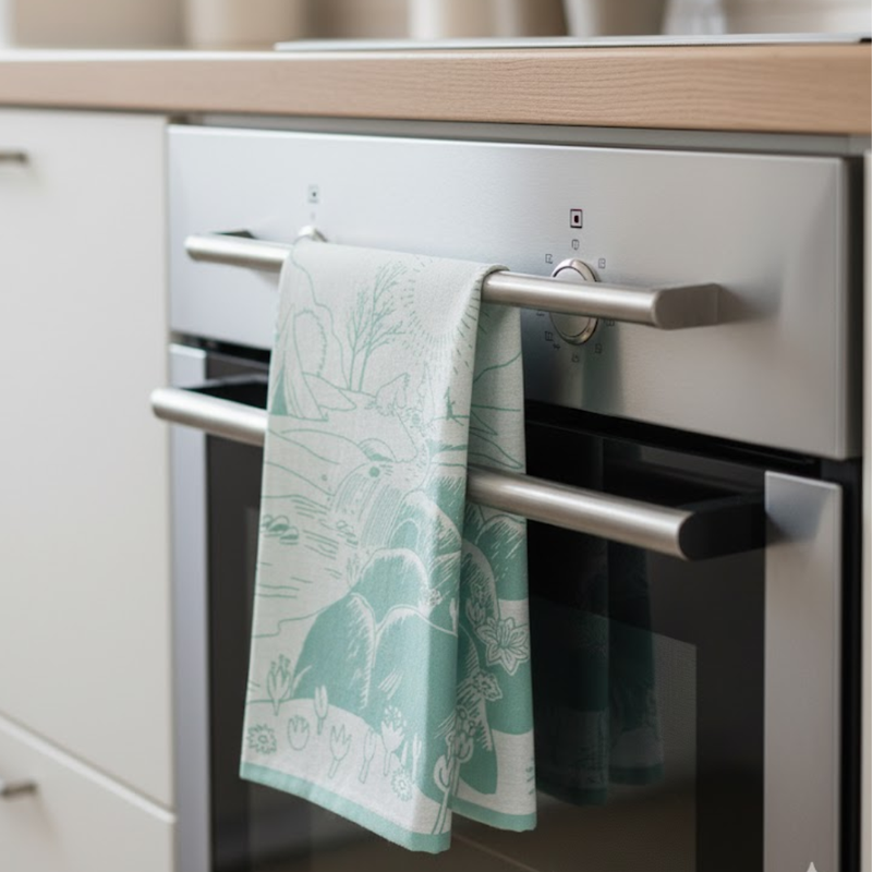 Arabia Muumin p&auml;iv&auml; 2024 keitti&ouml;pyyhe, 45x65 cm