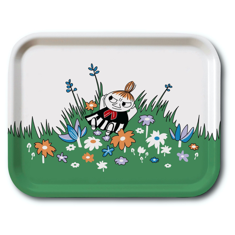 Opto Design Muumi tarjotin, Pikku Myy kukkakedolla, S