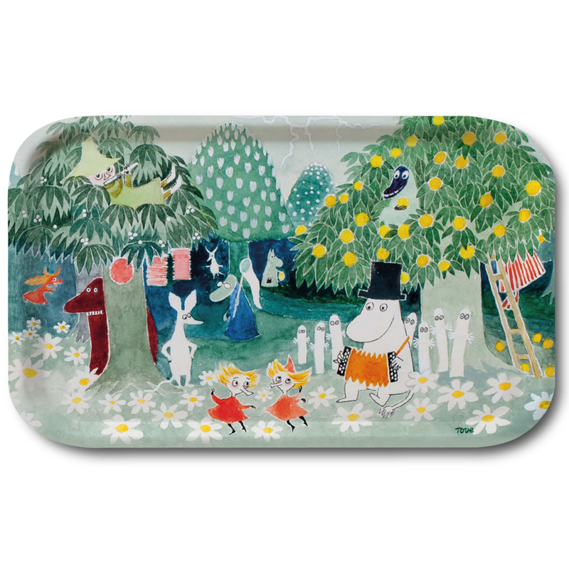 Tarjotin Muumi Taikurin Hattu, L